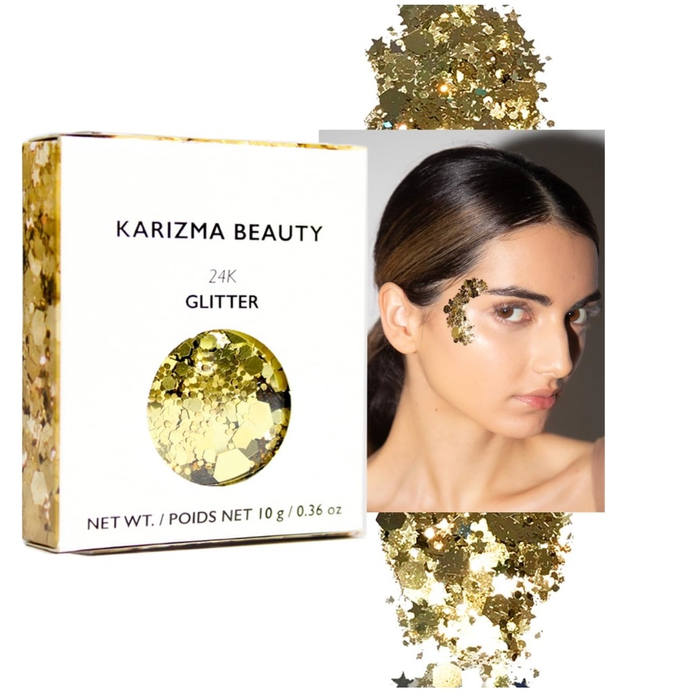 Chunky Glitter Karizma Beauty Shade - 24k - NWT